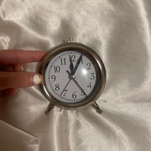 Classic analog alarm clock